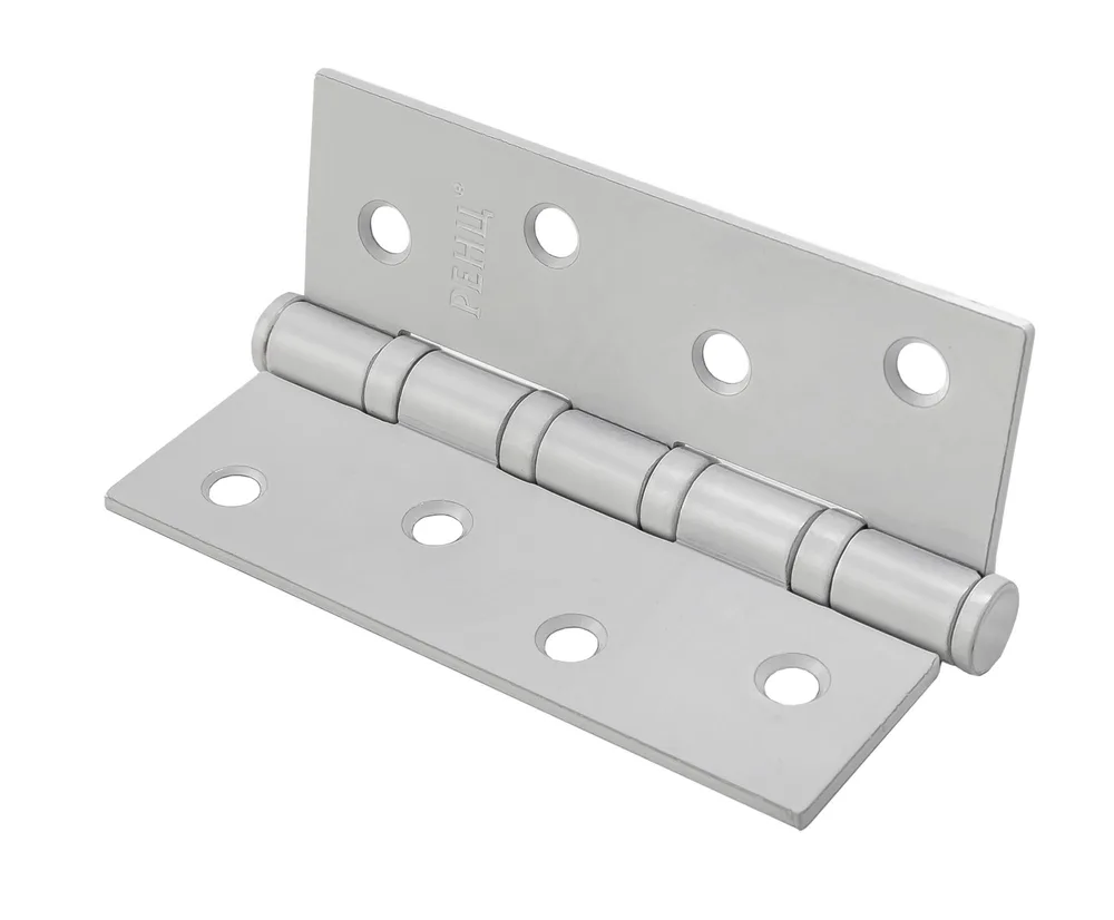 Петля стальная 100*75*2,5, 4 подшипника, б/колп., серый (RAL 7047)